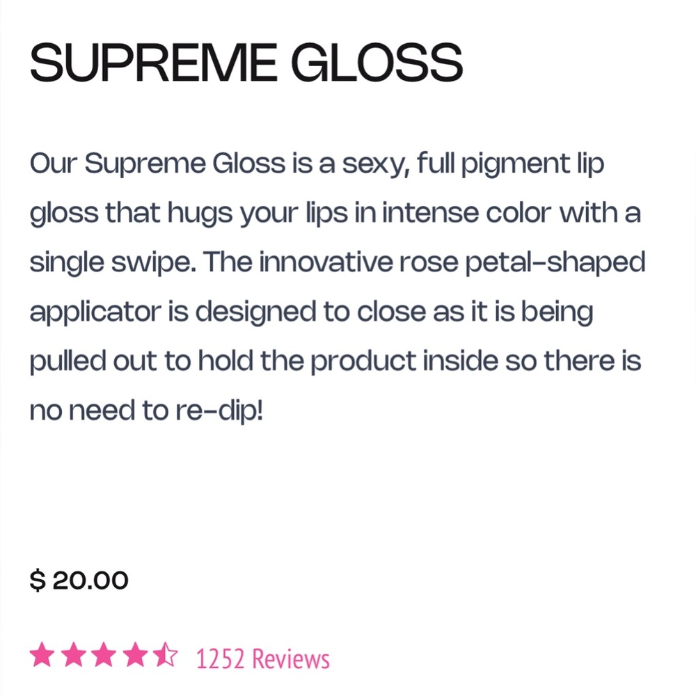 Jeffree Star “NO APOLOGIES” Supreme Gloss - Picture 7 of 14